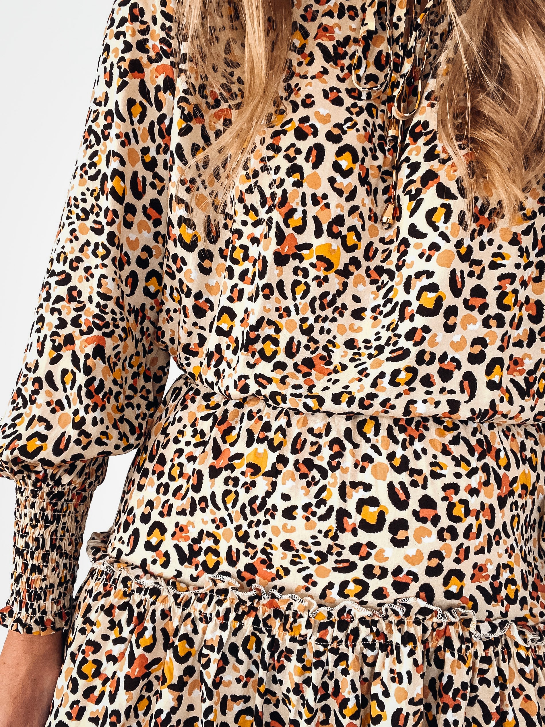 Marina Leopard Dress